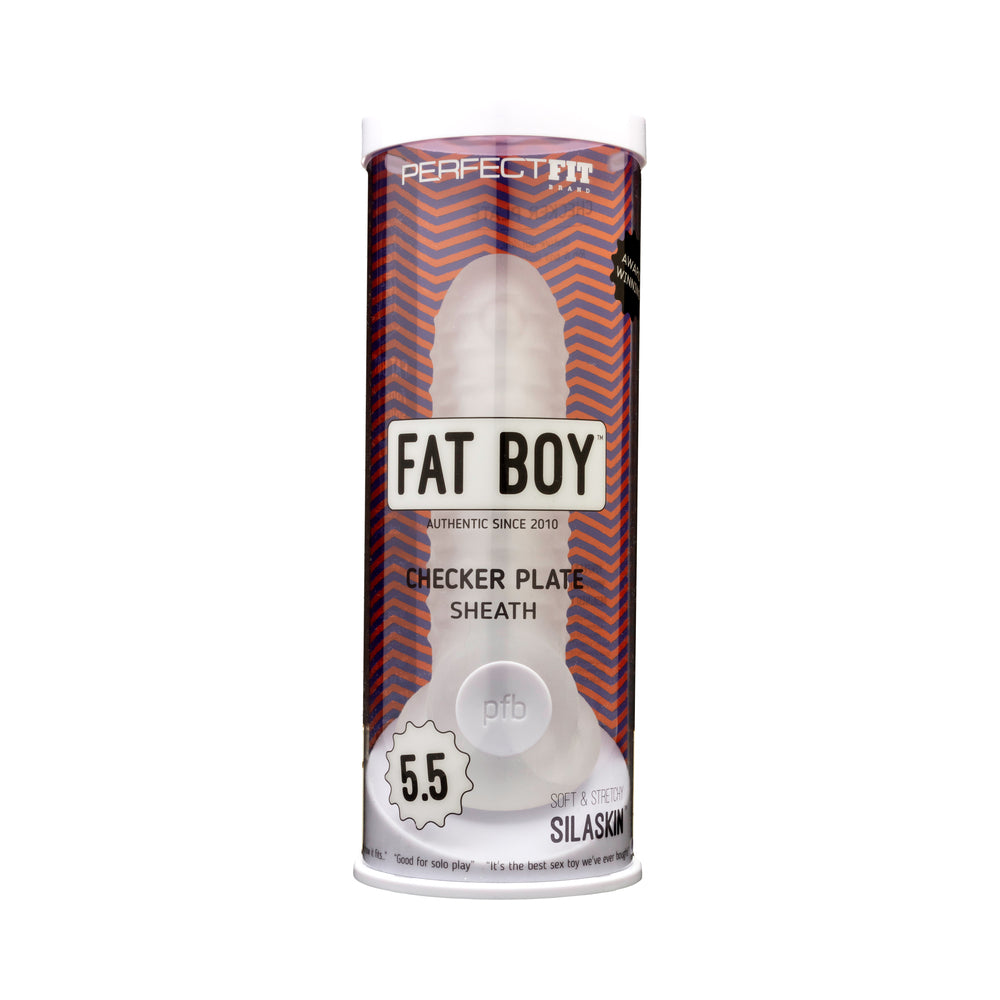 AJUSTE PERFEITO - BAINHA FAT BOY CHECKER BOX 5,5 POL. TRANSPARENTE