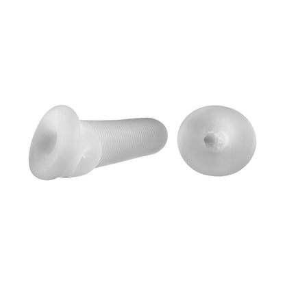 PERFECT FIT - FAT BOY MICRO RIBBED SHEATH 7.5 POL. TRANSPARENTE