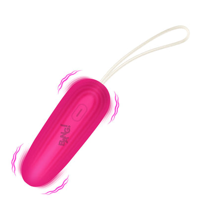 XR BRANDS - OVO VIBRATÓRIO EM SILICONE BANG! COR-DE-ROSA