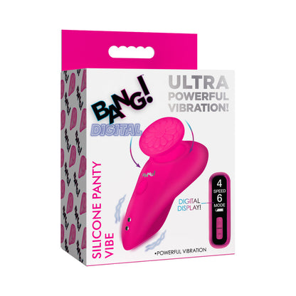 XR BRANDS - BANG! VIBRADOR EM FORMA DE CUECA DE SILICONE COM COMANDO DIGITAL