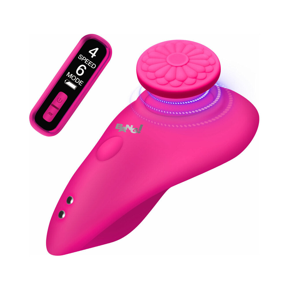 XR BRANDS - BANG! VIBRADOR EM FORMA DE CUECA DE SILICONE COM COMANDO DIGITAL