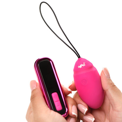 XR BRANDS - BANG! OVO VIBRATÓRIO EM SILICONE COM COMANDO DIGITAL