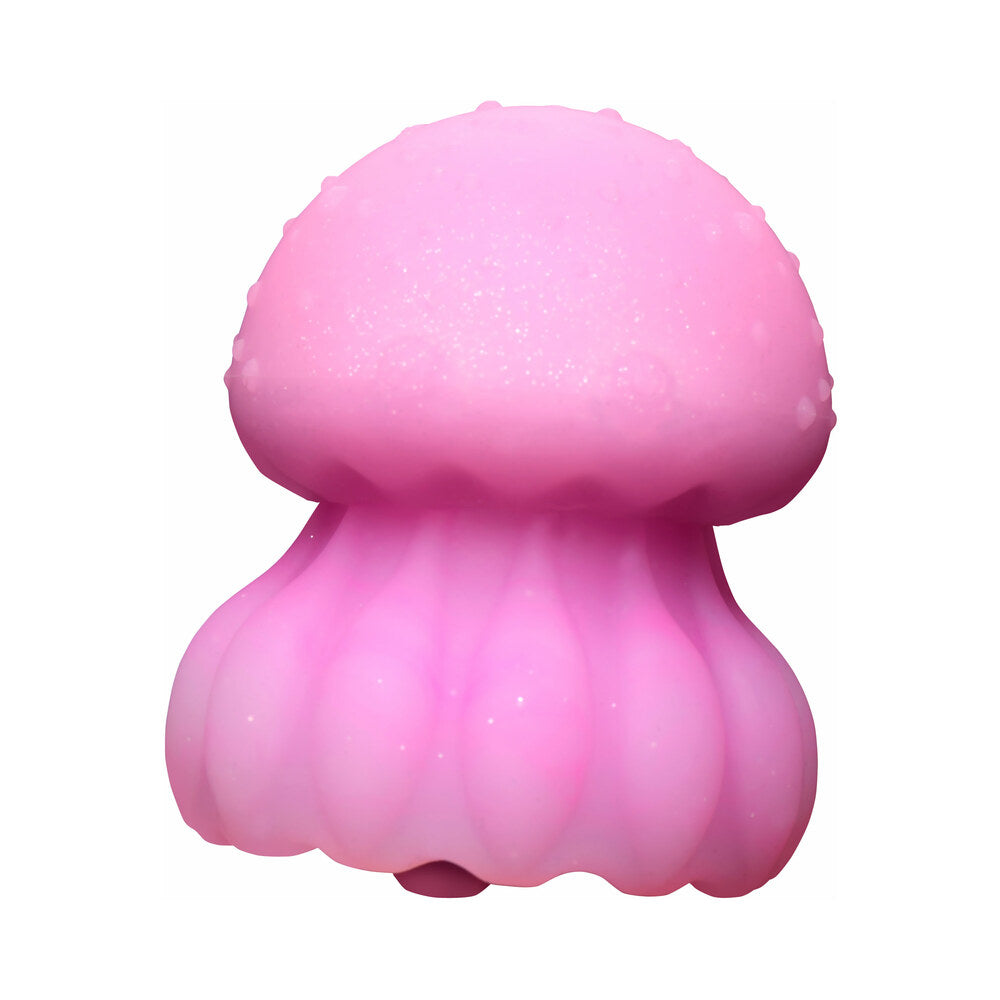 XR BRANDS - ESTIMULADOR VIBRATÓRIO E DE LAMBIS DELAS COM EFEITO GLOW CREATURE CUTIES