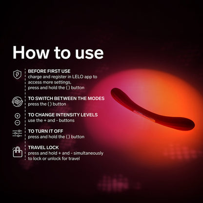LELO - BOOMERANG CERISE