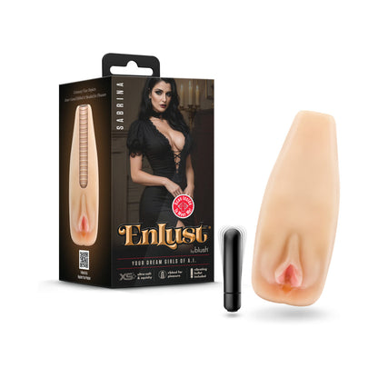 BLUSH - MASTURBADOR MASCULINO ENLUST SABRINA COM VIBRADOR BULLET