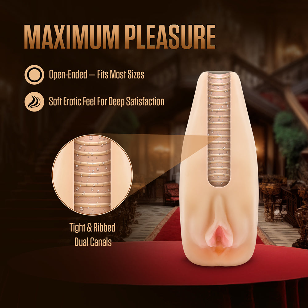 BLUSH - MASTURBADOR MASCULINO ENLUST SABRINA COM VIBRADOR BULLET
