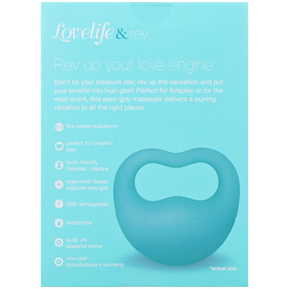 OH MI BOD - LOVELIFE REV FINGER VIBRATOR TURQUOISE