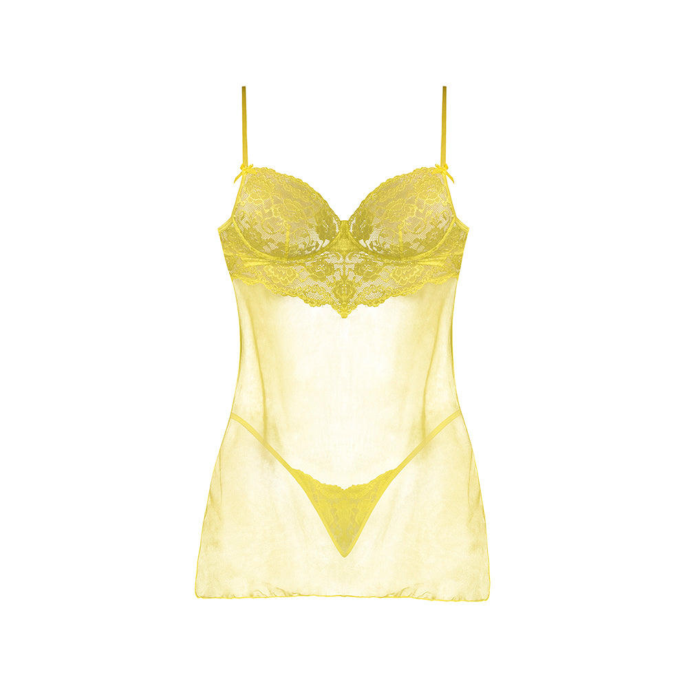 MAGIC SILK - CONJUNTO BABYDOLL & G DAFFODIL DREAMS