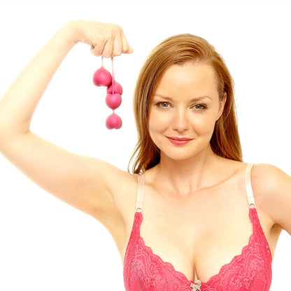 OHMIBOD - CONJUNTO DE 3 PEÇAS EXERCITADOR DE KEGEL LOVELIFE FLEX ROSA