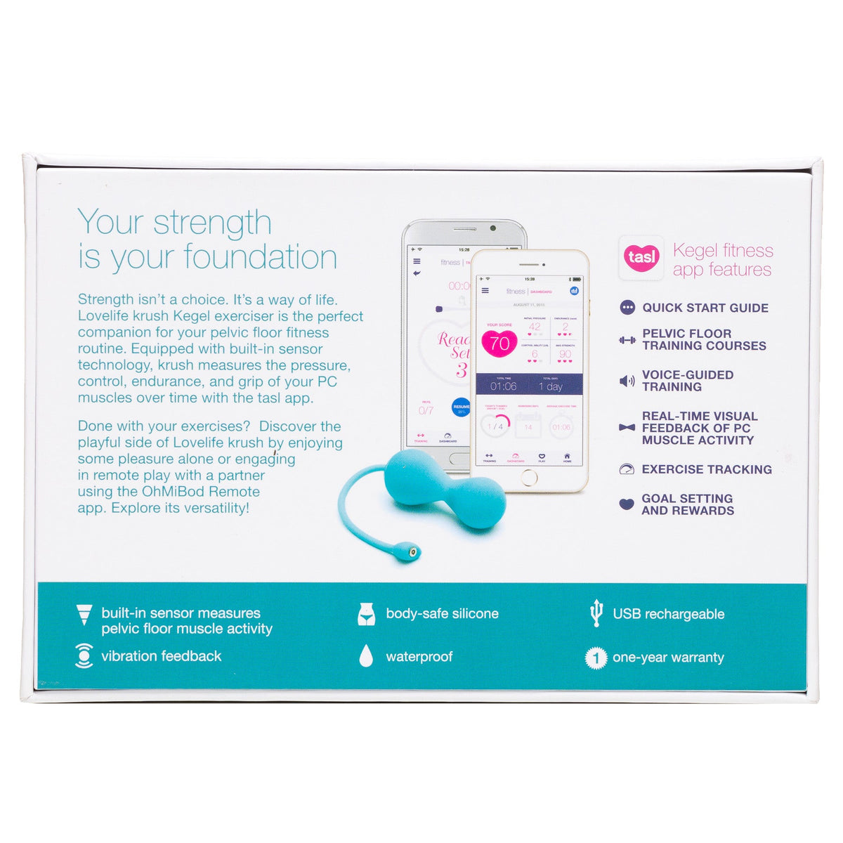 OH MI BOD - LOVELIFE KRUSH SMART KEGEL FITNESS