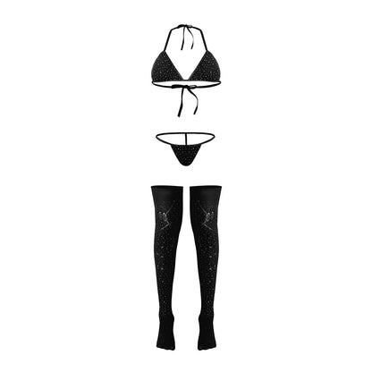 MAGIC SILK - SEAMLESS BRA, PANTY & THIGH HIGHS