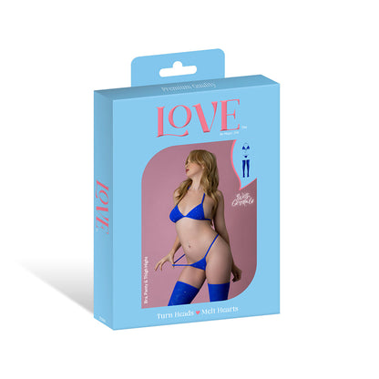 MAGIC SILK - SEAMLESS BRA, PANTY & THIGH HIGHS