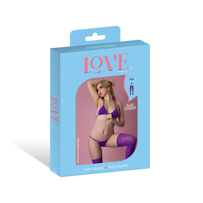 MAGIC SILK - SEAMLESS BRA, PANTY & THIGH HIGHS