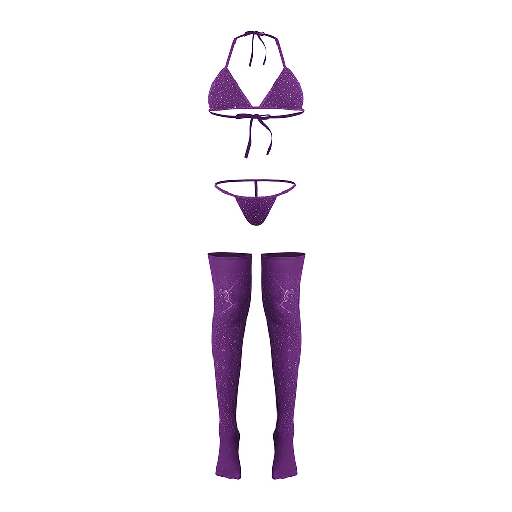 MAGIC SILK - SEAMLESS BRA, PANTY & THIGH HIGHS