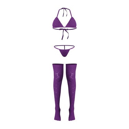 MAGIC SILK - SEAMLESS BRA, PANTY & THIGH HIGHS