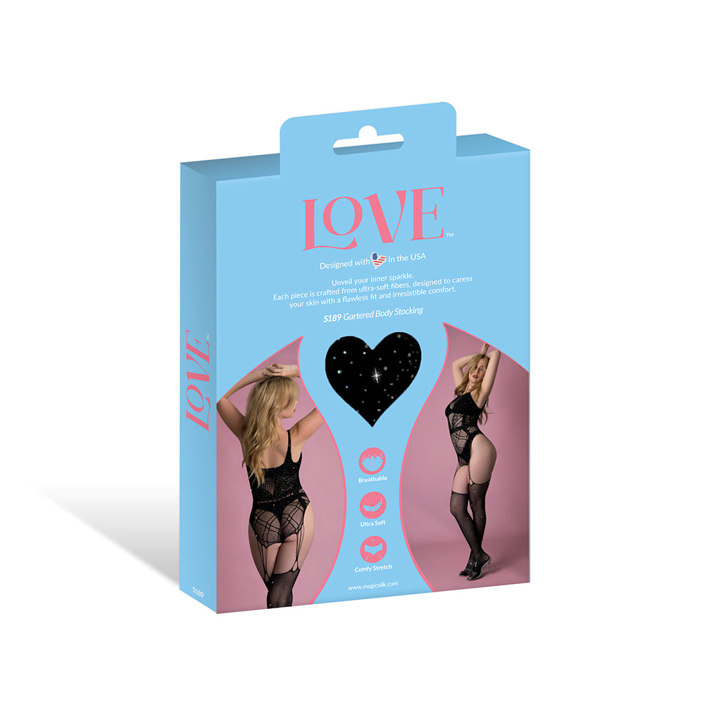 MAGIC SILK - BODYSTOCKING COM LIGAS SEM COSTURAS