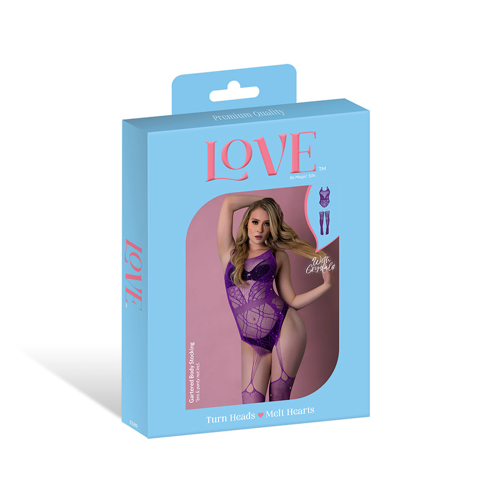 MAGIC SILK - BODYSTOCKING COM LIGAS SEM COSTURAS