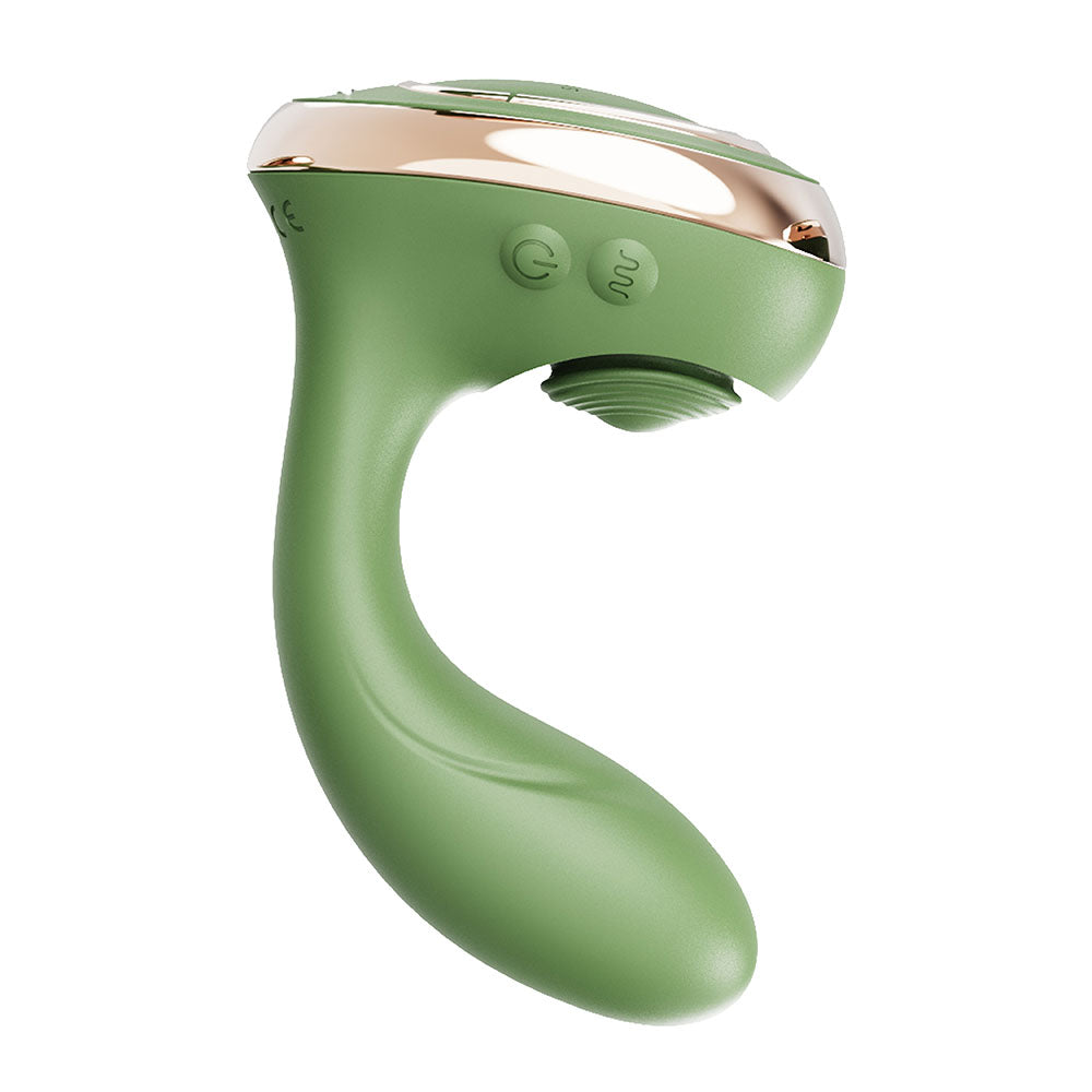 BMS - ESTIMULADOR DUPLO SWAN REIGN VERDE