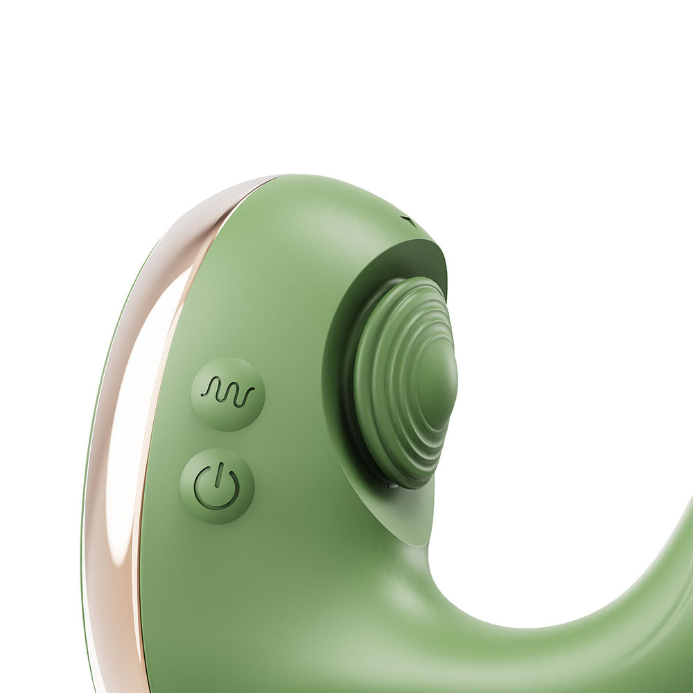 BMS - ESTIMULADOR DUPLO SWAN REIGN VERDE