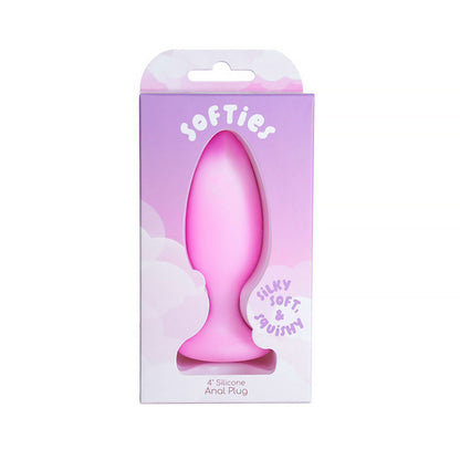 BMS - SOFTIES DUAL LAYER BUTT PLUG 4 IN.