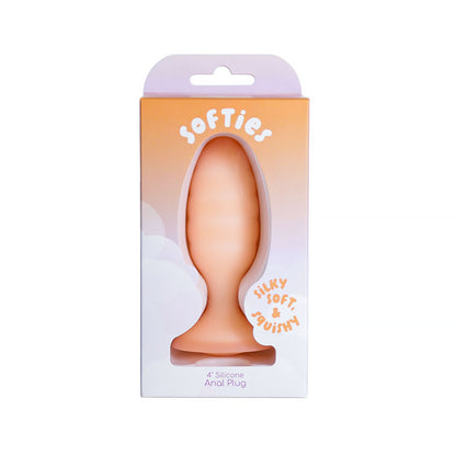 BMS - SOFTIES DUAL LAYER BUTT PLUG 4 IN.