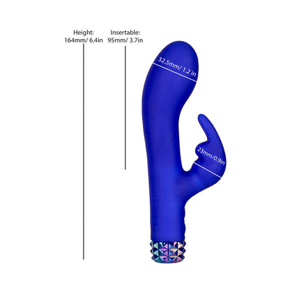 BMS - M'LADY BUNNY VIBRATOR 6 IN. BLUE