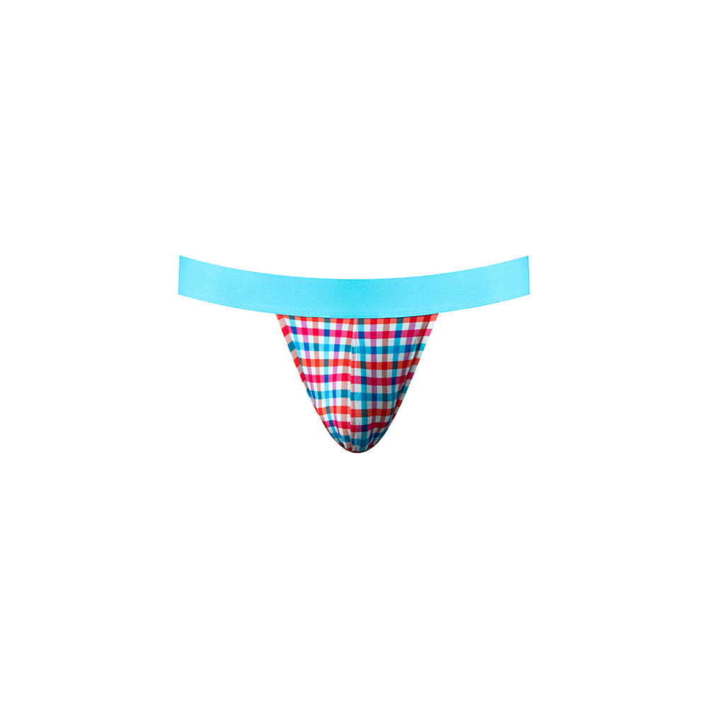 MALE POWER - SO CUMFY GINGHAM JOCK