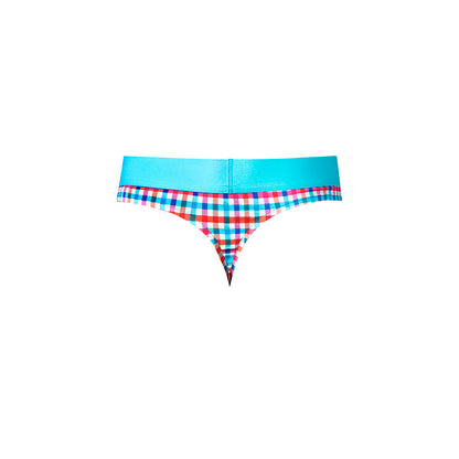 MALE POWER - SO COMFY GINGHAM THONG