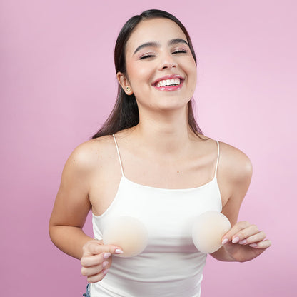 UVA - CIRCULAR NIPPLE COVERS CARAMEL