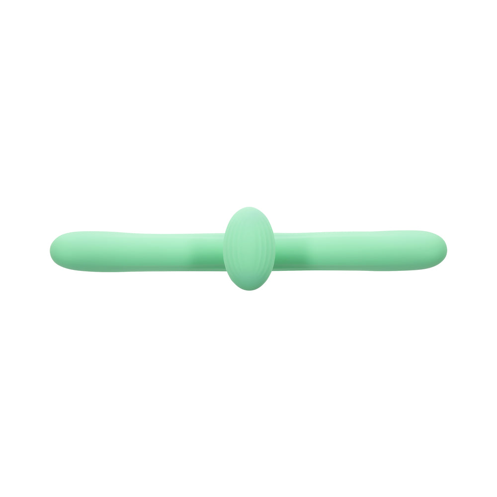 EVOLVED - VIBRADOR DE PONTA DUPLA MEET ME HALFWAY VERDE