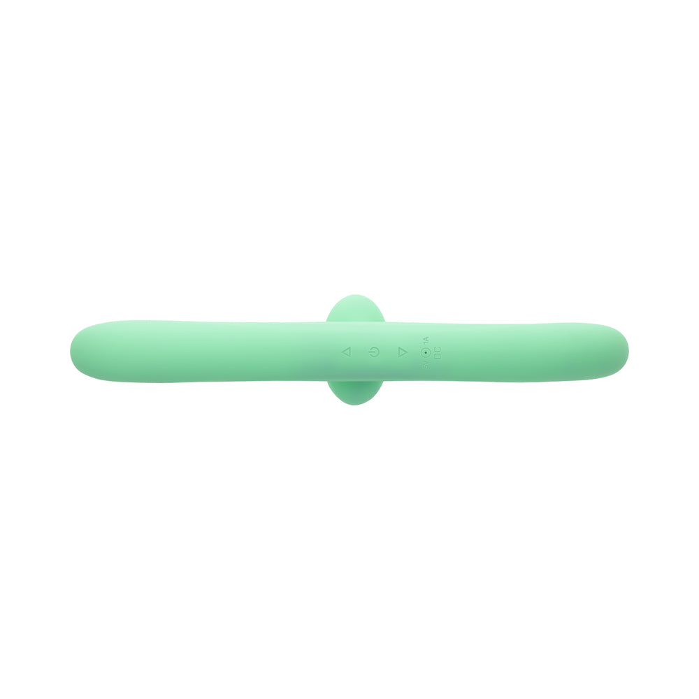 EVOLVED - VIBRADOR DE PONTA DUPLA MEET ME HALFWAY VERDE