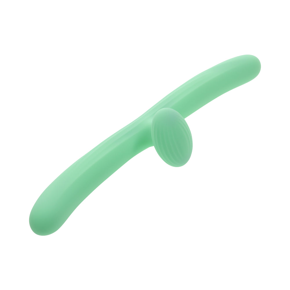 EVOLVED - VIBRADOR DE PONTA DUPLA MEET ME HALFWAY VERDE