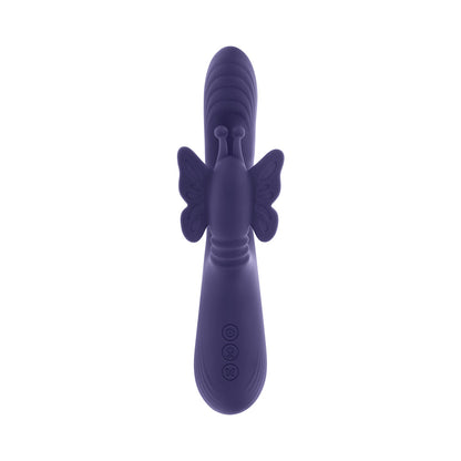 EVOLVED - WINGS OF FRENZY ESTIMULADOR DUPLO TIPO BORBOLETA VIOLETA