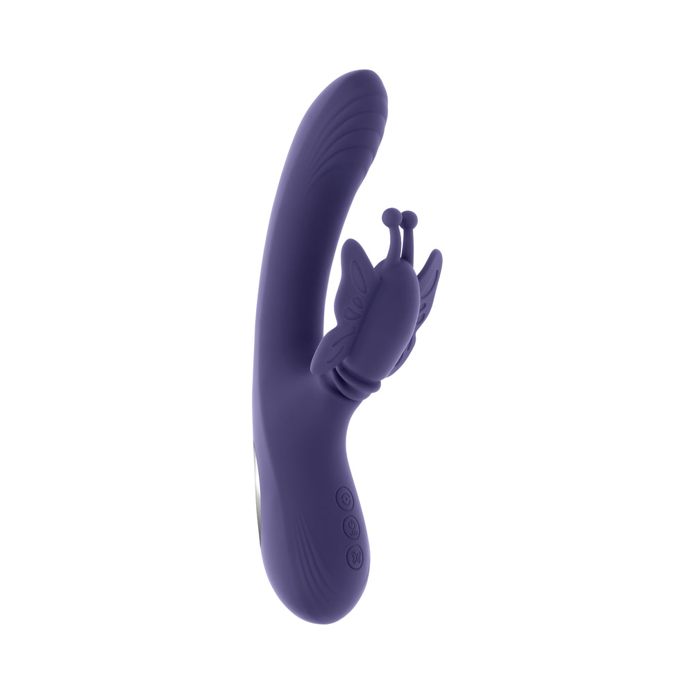 EVOLVED - WINGS OF FRENZY ESTIMULADOR DUPLO TIPO BORBOLETA VIOLETA