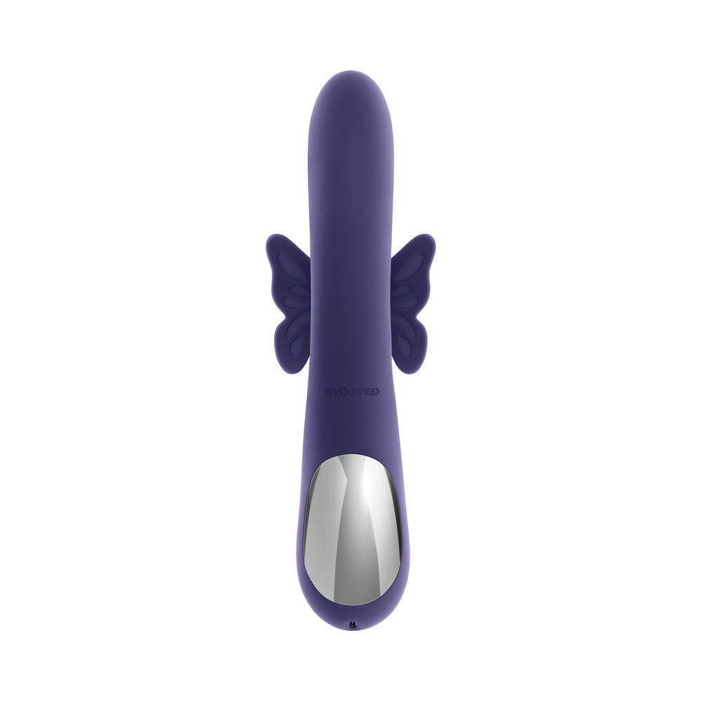 EVOLVED - WINGS OF FRENZY ESTIMULADOR DUPLO TIPO BORBOLETA VIOLETA