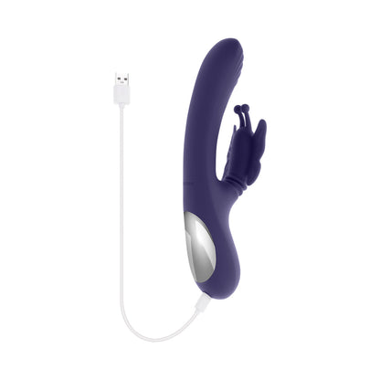 EVOLVED - WINGS OF FRENZY ESTIMULADOR DUPLO TIPO BORBOLETA VIOLETA