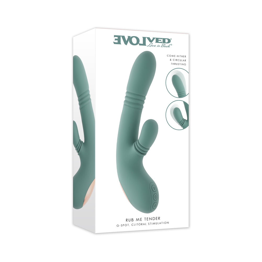 EVOLVED - RUB ME TENDER MASSAGEM E MOVIMENTOS DE PISTÃO NO PONTO G MENTA