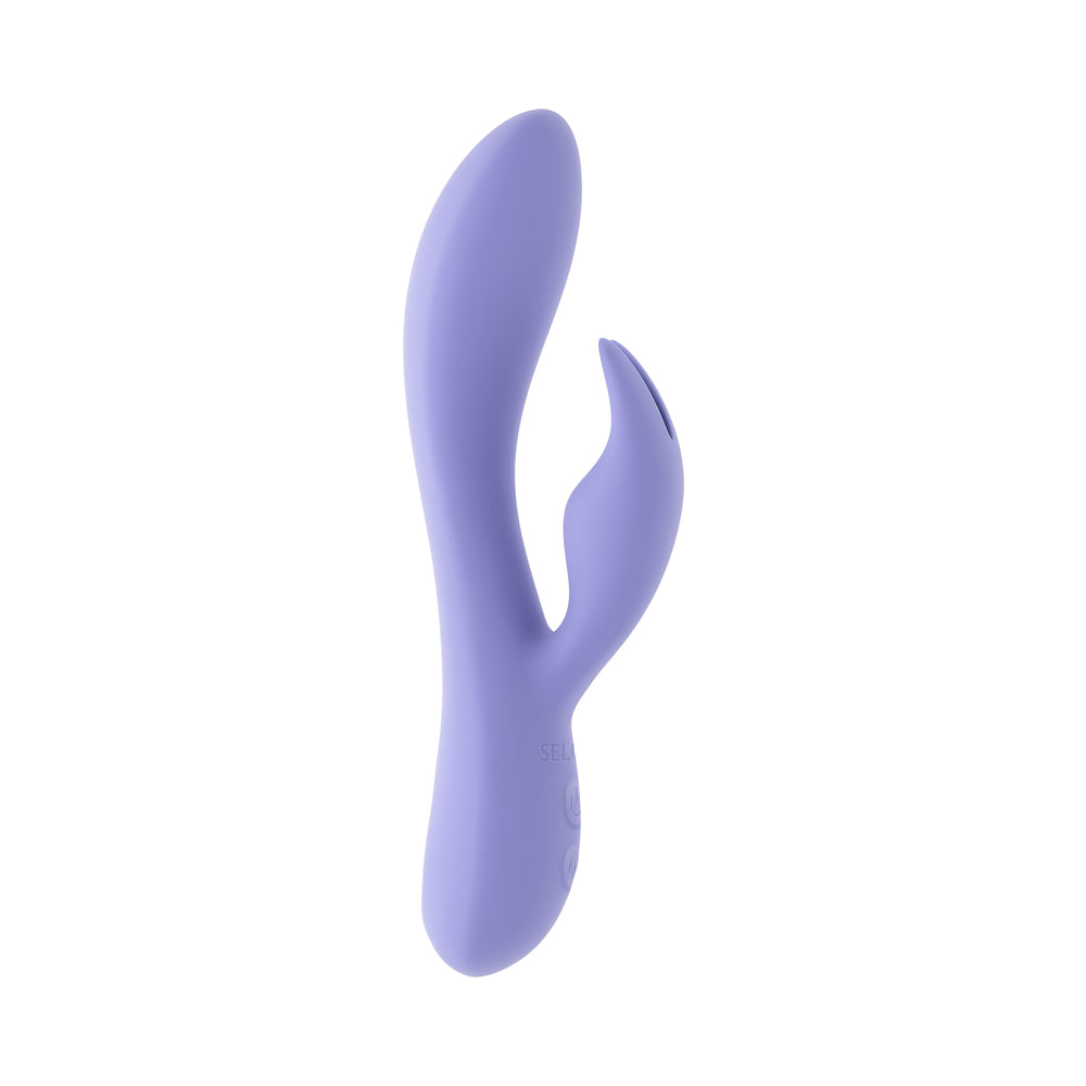 SELOPA - PURPLE CRAZE DUAL VIBE COM ESTIMULADOR EM FORMA DE ORELHA ROXO