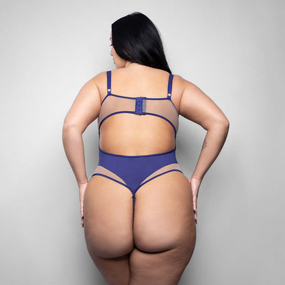 FANTASY LINGERIE - BODY ELUSIVE YVAINE COM AROS 3XL/4XL