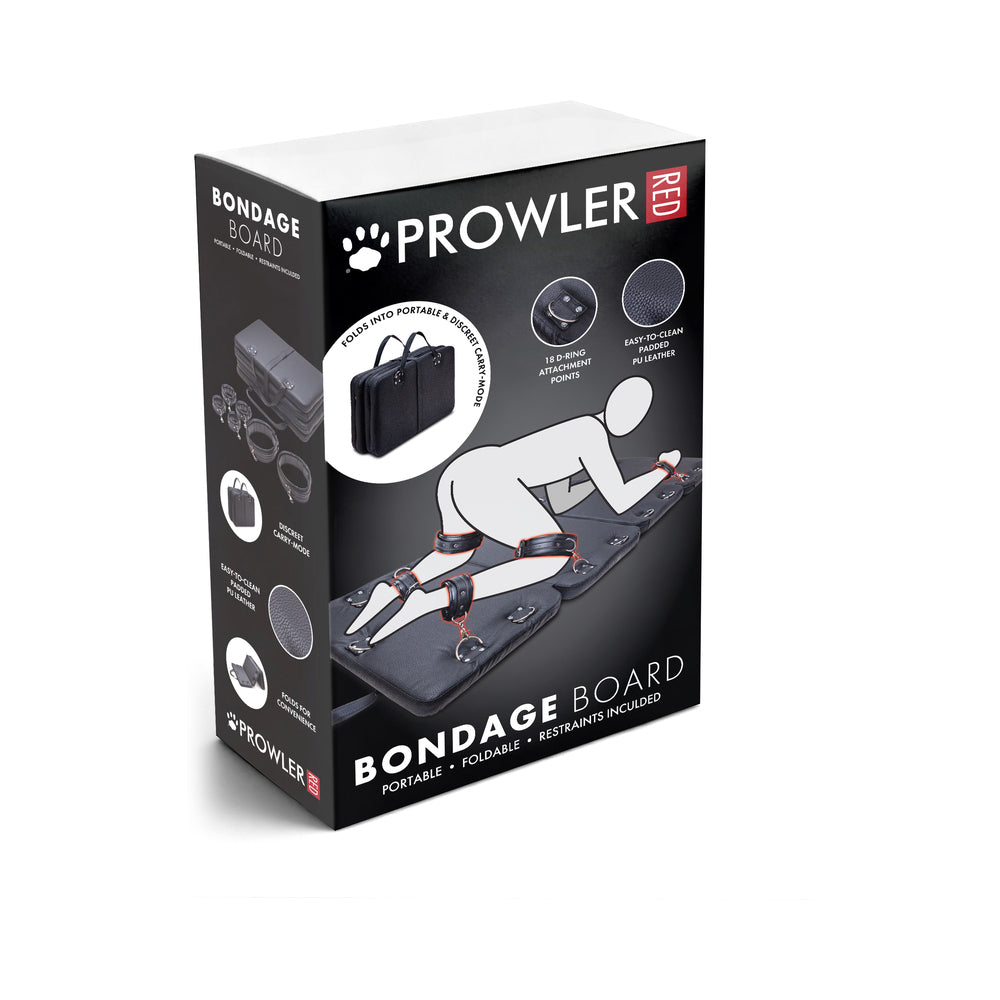 PROWLER RED - TABLERO DE BONDAGE CON SUJECIONES