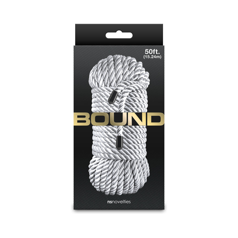 NS NOVELTIES - CORDA DE 50 PÉS BOUND PRATEADA