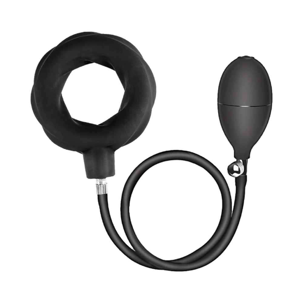 NASSTOYS - ATOMIC INFLATABLE COCK RING BLACK