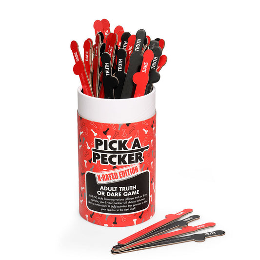 XR BRANDS - JOGO DA VERDADE OU CONSEQUÊNCIA ADULTO PICK A PECKER EDIÇÃO X-RATED