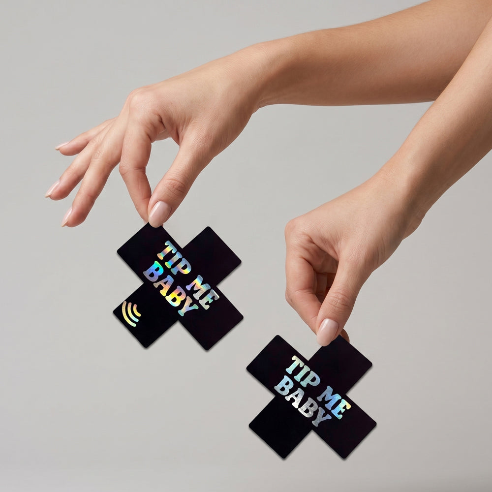 NEVA NUDE - TIP ME BABY HOLOGRAPHIC X PASTILHAS SMART NFC