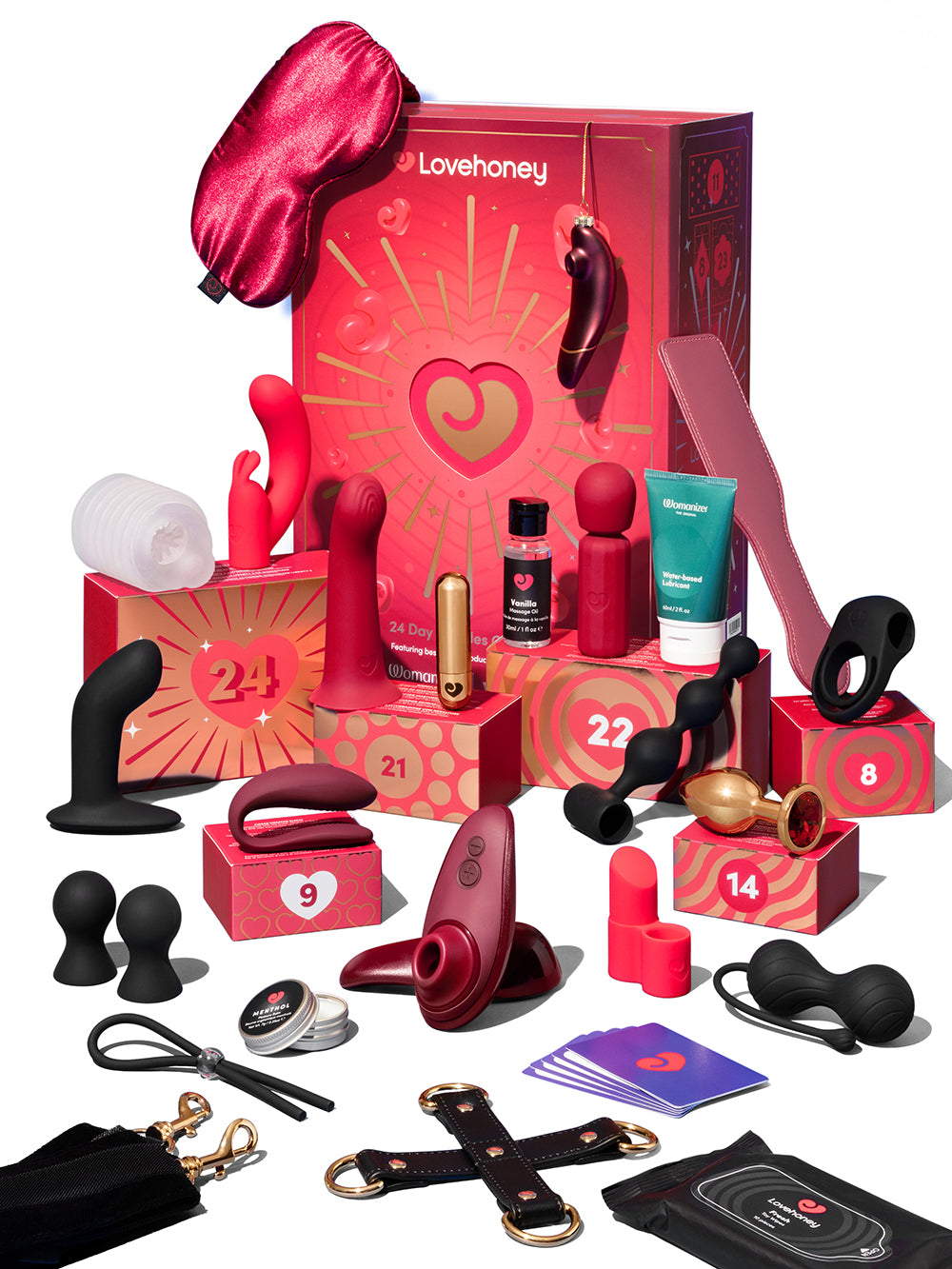 LOVEHONEY,WOMANIZER,WE-VIBE - LOVEHONEY X WOMANIZER X WE-VIBE COUPLES ADVENT CALENDAR 2026 (24 DAY)