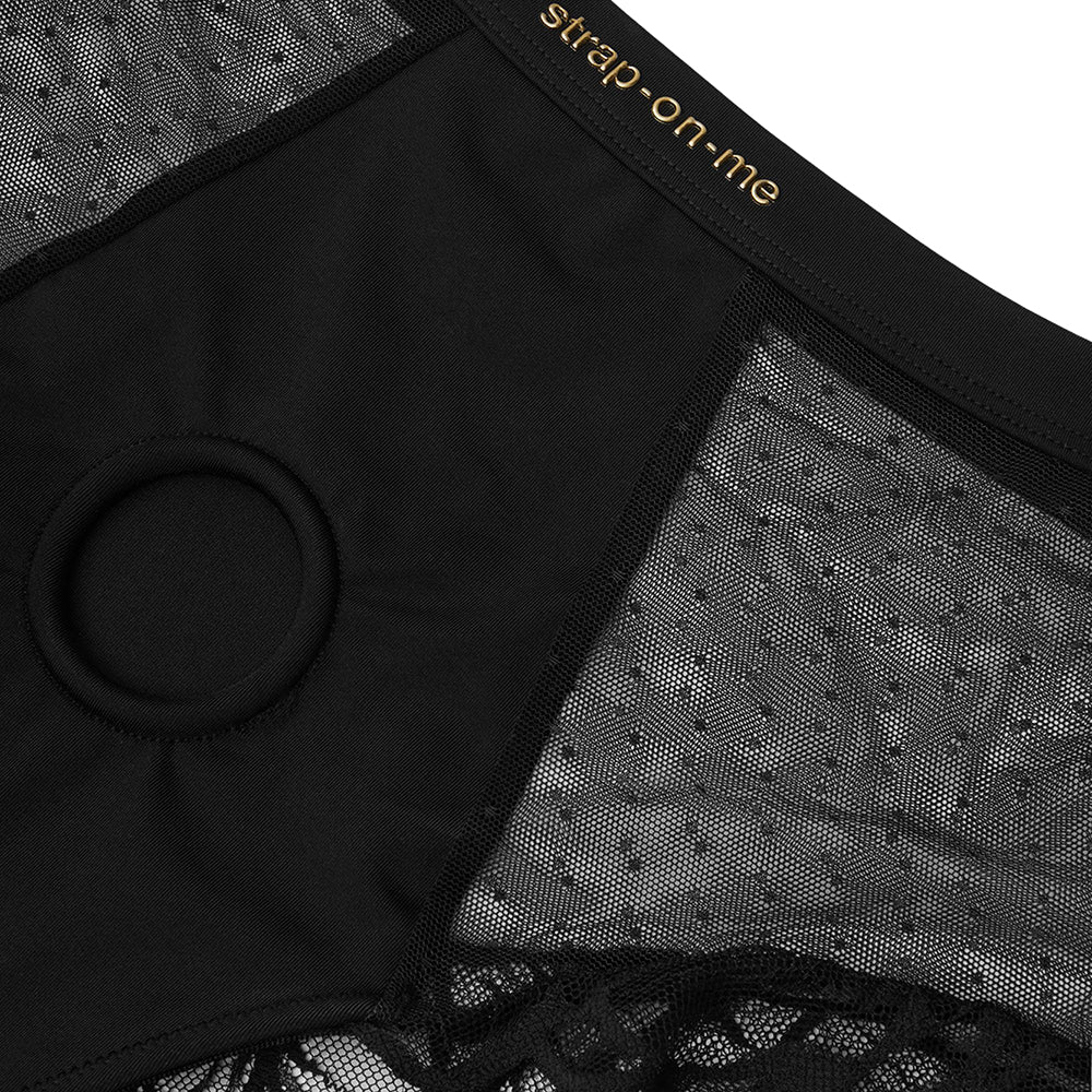 LOVELY PLANET - STRAP-ON-ME HARNESS LINGERIE DIVINE XL BLACK