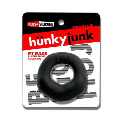OXBALLS - ANEL PÉNICO HUNKYJUNK FIT BULGE HUNG-STYLE PRETO FUME