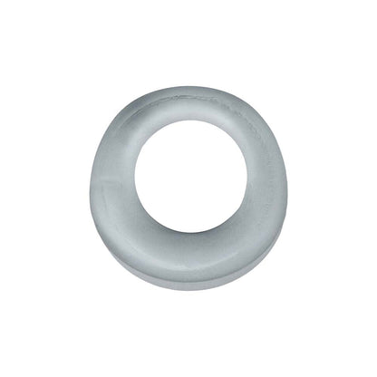 OXBALLS - HUNKYJUNK SLIMMER SCOOP-STYLE COCK RING, CLEAR STEAM