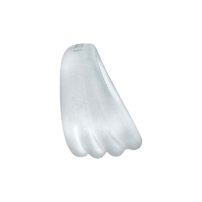OXBALLS - HUNKYJUNK SLIMMER SCOOP-STYLE COCK RING, CLEAR STEAM