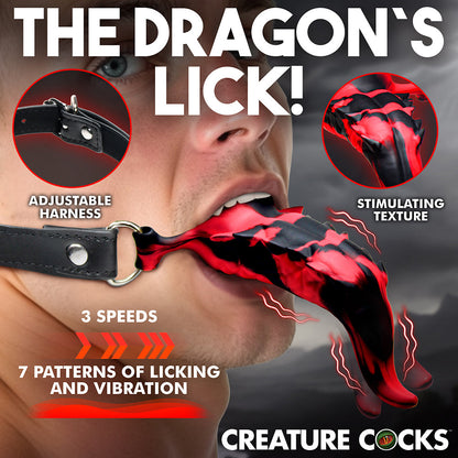 XR BRANDS - CREATURE COCKS DEMON'S TONGUE VIBRATING ORAL ENHANCER